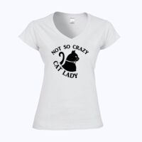 Softstyle™ women's v-neck t-shirt Thumbnail