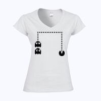 Softstyle™ women's v-neck t-shirt Thumbnail