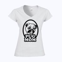 Softstyle™ women's v-neck t-shirt Thumbnail