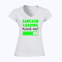 Softstyle™ women's v-neck t-shirt Thumbnail