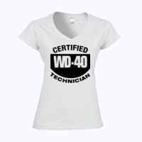 Softstyle™ women's v-neck t-shirt Thumbnail