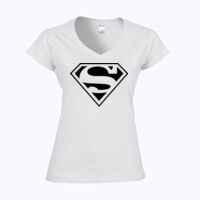 Softstyle™ women's v-neck t-shirt Thumbnail