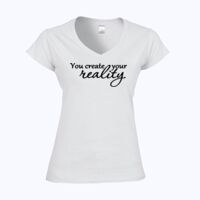 Softstyle™ women's v-neck t-shirt Thumbnail