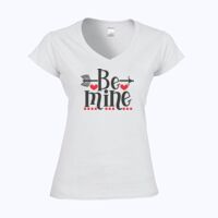 Softstyle™ women's v-neck t-shirt Thumbnail
