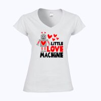 Softstyle™ women's v-neck t-shirt Thumbnail