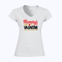 Softstyle™ women's v-neck t-shirt Thumbnail