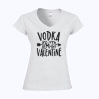 Softstyle™ women's v-neck t-shirt Thumbnail