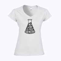 Softstyle™ women's v-neck t-shirt Thumbnail