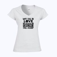 Softstyle™ women's v-neck t-shirt Thumbnail