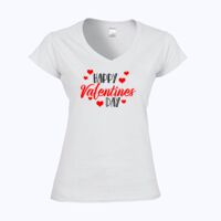 Softstyle™ women's v-neck t-shirt Thumbnail