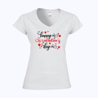 Softstyle™ women's v-neck t-shirt Thumbnail