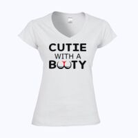 Softstyle™ women's v-neck t-shirt Thumbnail
