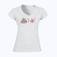 Softstyle™ women's v-neck t-shirt Thumbnail