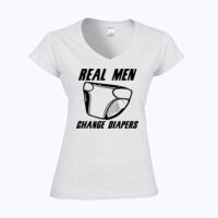 Softstyle™ women's v-neck t-shirt Thumbnail