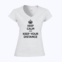 Softstyle™ women's v-neck t-shirt Thumbnail