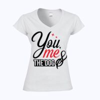Softstyle™ women's v-neck t-shirt Thumbnail