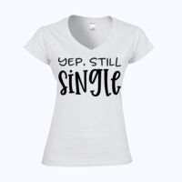 Softstyle™ women's v-neck t-shirt Thumbnail