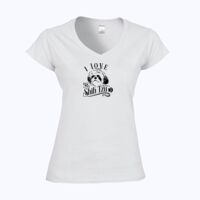 Softstyle™ women's v-neck t-shirt Thumbnail