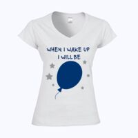 Softstyle™ women's v-neck t-shirt Thumbnail