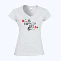 Softstyle™ women's v-neck t-shirt Thumbnail