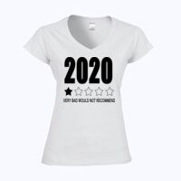 Softstyle™ women's v-neck t-shirt Thumbnail