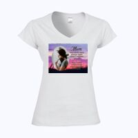 Softstyle™ women's v-neck t-shirt Thumbnail
