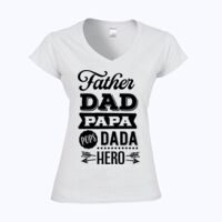 Softstyle™ women's v-neck t-shirt Thumbnail