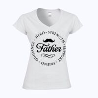 Softstyle™ women's v-neck t-shirt Thumbnail