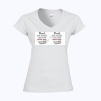 Softstyle™ women's v-neck t-shirt Thumbnail