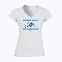 Softstyle™ women's v-neck t-shirt Thumbnail