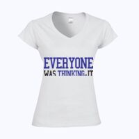 Softstyle™ women's v-neck t-shirt Thumbnail