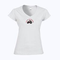 Softstyle™ women's v-neck t-shirt Thumbnail
