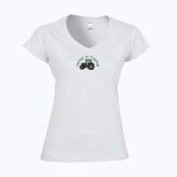 Softstyle™ women's v-neck t-shirt Thumbnail