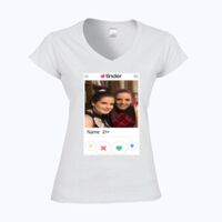 Softstyle™ women's v-neck t-shirt Thumbnail