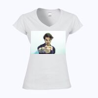Softstyle™ women's v-neck t-shirt Thumbnail