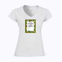 Softstyle™ women's v-neck t-shirt Thumbnail