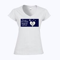 Softstyle™ women's v-neck t-shirt Thumbnail