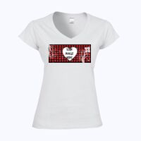 Softstyle™ women's v-neck t-shirt Thumbnail