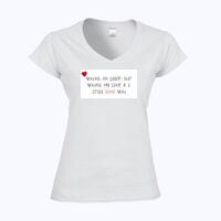Softstyle™ women's v-neck t-shirt Thumbnail
