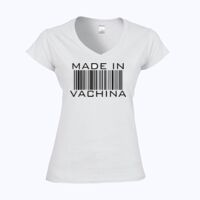 Softstyle™ women's v-neck t-shirt Thumbnail