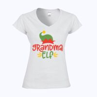 Softstyle™ women's v-neck t-shirt Thumbnail
