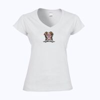 Softstyle™ women's v-neck t-shirt Thumbnail