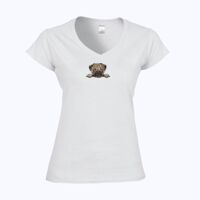 Softstyle™ women's v-neck t-shirt Thumbnail