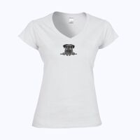 Softstyle™ women's v-neck t-shirt Thumbnail