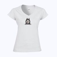 Softstyle™ women's v-neck t-shirt Thumbnail