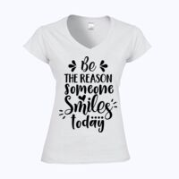 Softstyle™ women's v-neck t-shirt Thumbnail