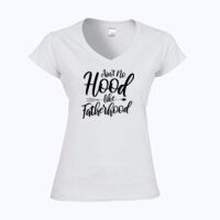 Softstyle™ women's v-neck t-shirt Thumbnail