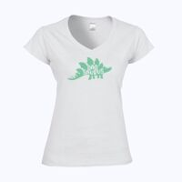 Softstyle™ women's v-neck t-shirt Thumbnail