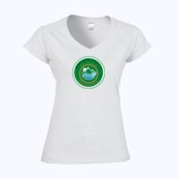 Softstyle™ women's v-neck t-shirt Thumbnail