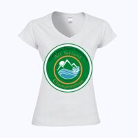 Softstyle™ women's v-neck t-shirt Thumbnail